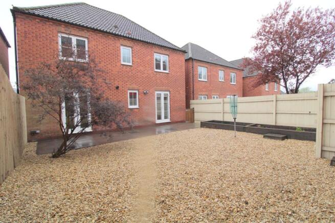 Rear garden