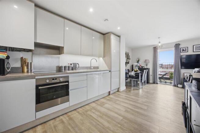 Kitchen/living/dining room