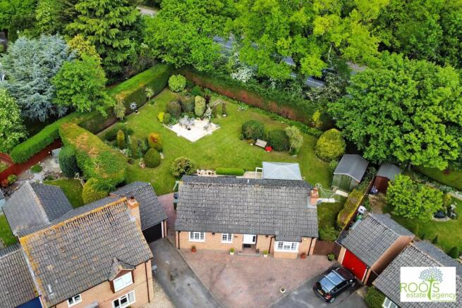 Aerial of plot
