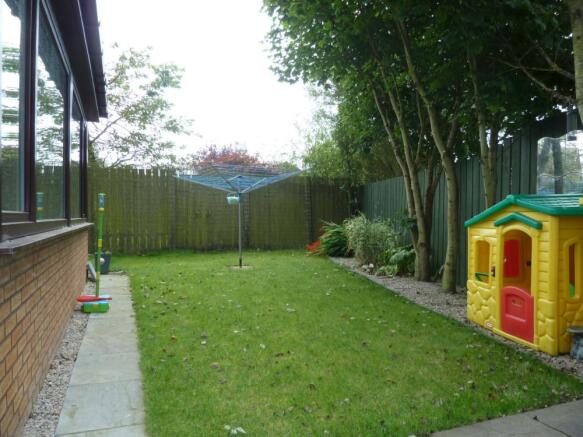 Rear garden