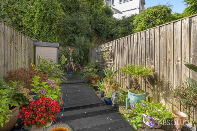 Rear garden