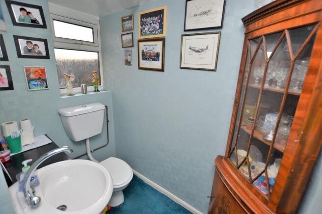 Downstairs cloakroom