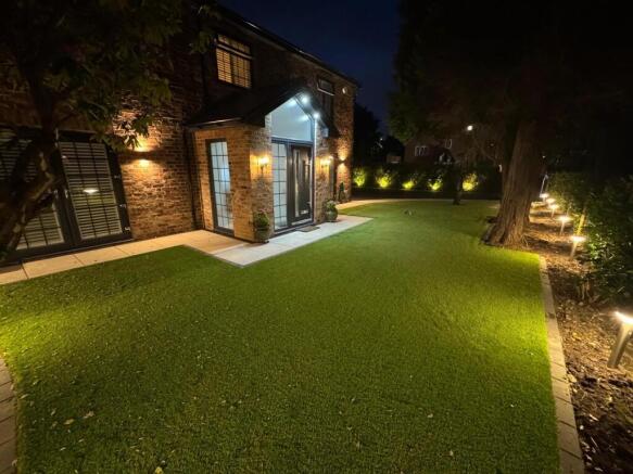 Front Garden Night