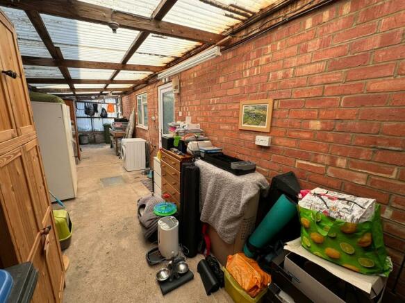 GARAGE / UNDER COVER STORAGE