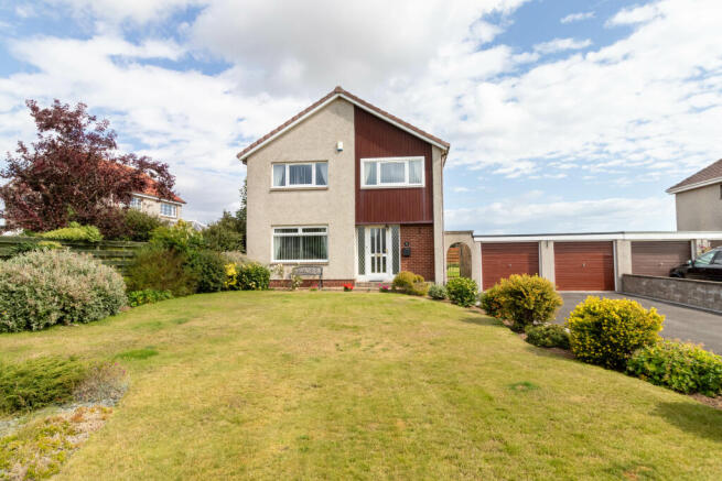 Front Elevation, Drive And Double Garage