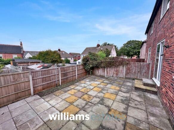 Rear Patio