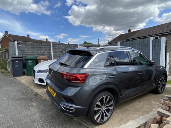 Rear double width off road parking