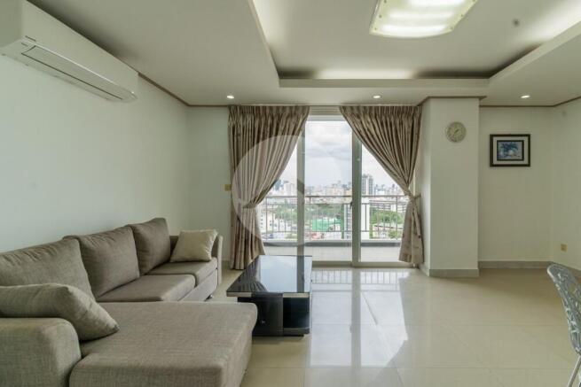 14th Floor 1 Bedroom Condo For Sale - De Castle Diamond, Toul Kork, Phnom Penh
