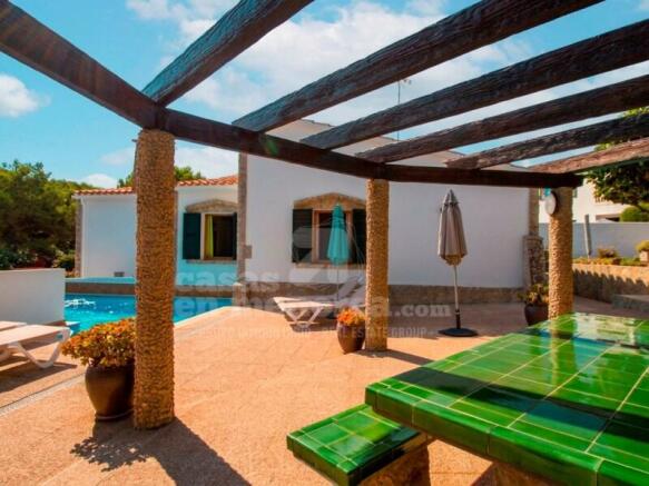 Villa with pool near the beach in Arenal den Castell