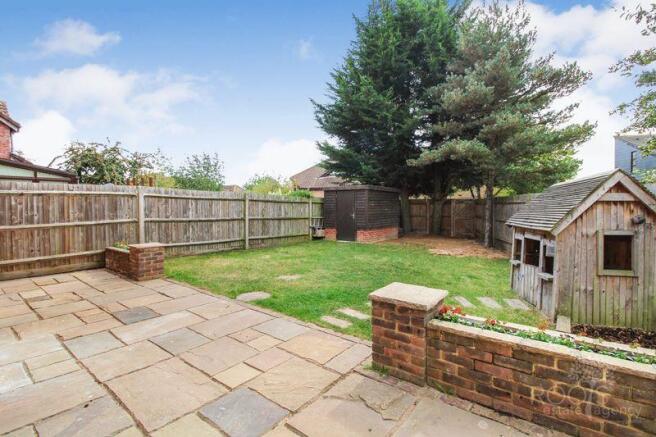 Rear garden