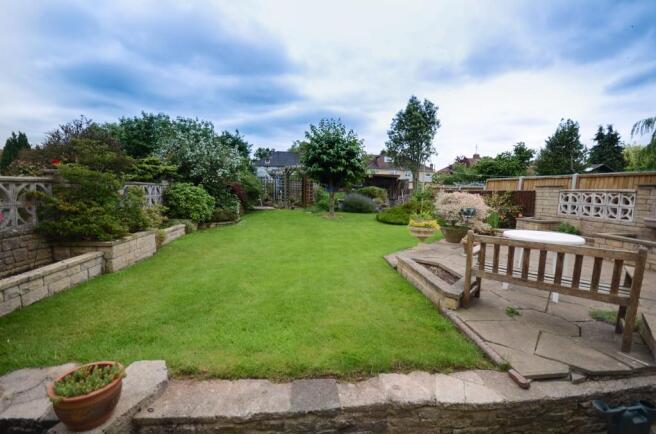 Rear garden