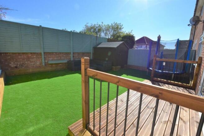 Rear garden