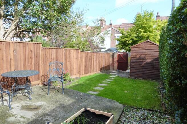 Rear garden