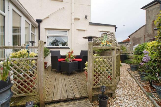 Rear decked area