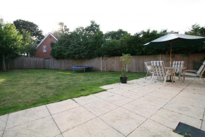 Rear garden