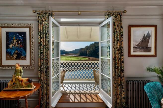 Sitting Room, Danescombe Valley House, Calstock. Cornwall