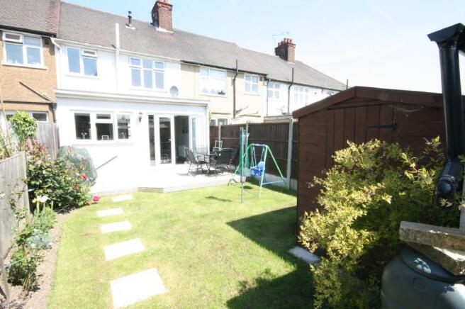 Rear of Property