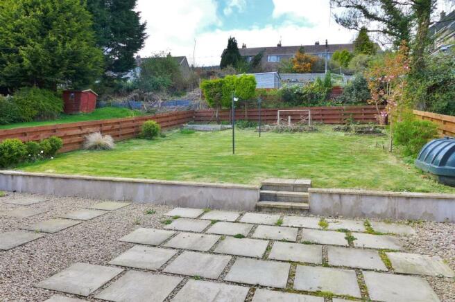 Rear garden and patio
