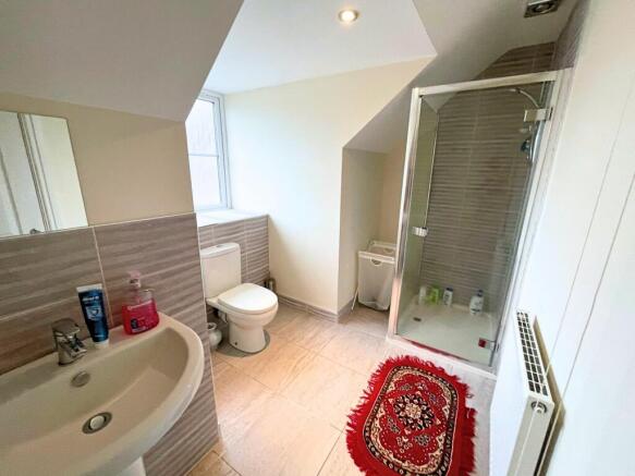 Second floor shower room.