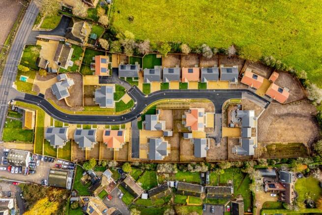 Aerial Street Scene - Gosberton Site-5