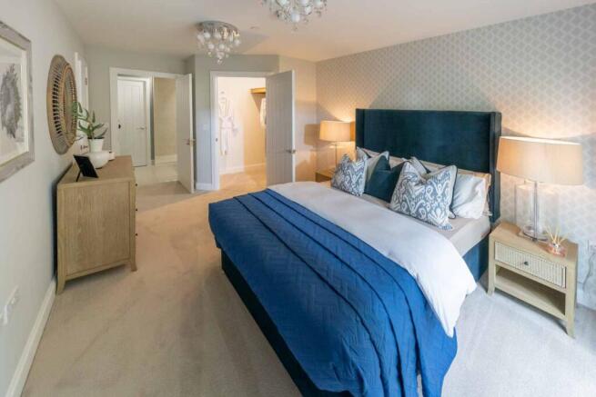 Show home bedroom