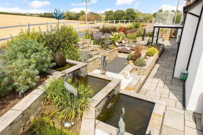 landscaped garden