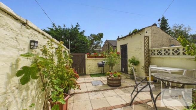 rear patio