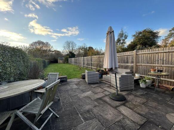 Rear garden