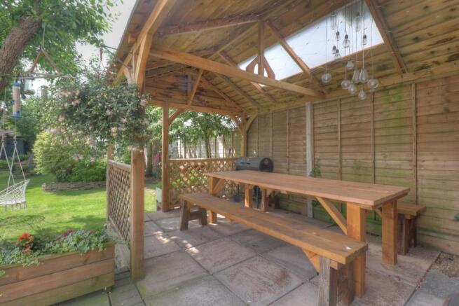 outside seating area
