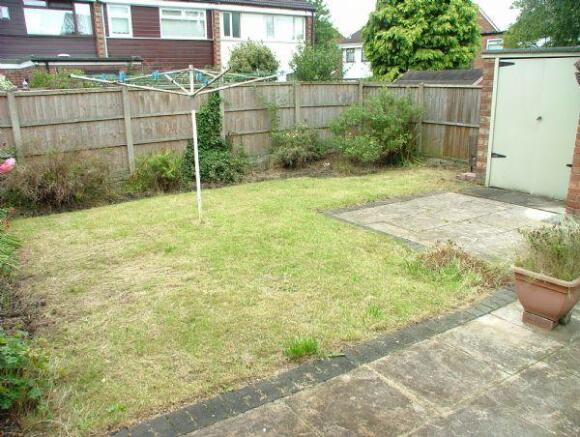 Rear garden