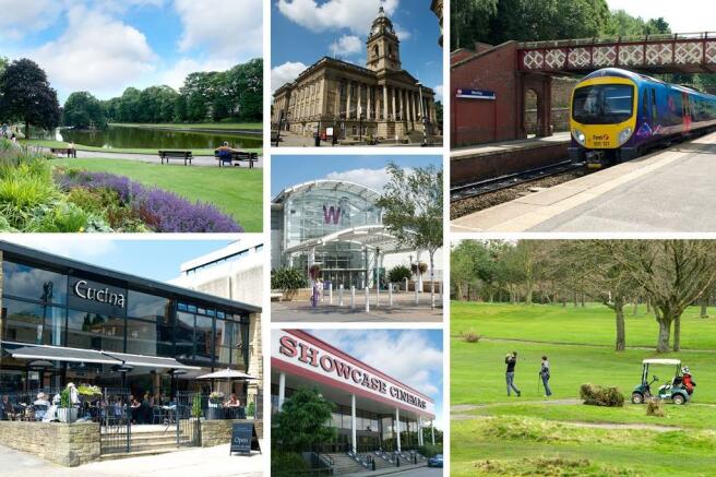 Morley local area collage of images