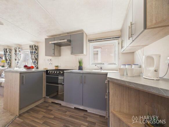 Delta Wadhurst Static Caravan Winchelsea Kitchen