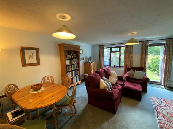 Lounge dining room.
