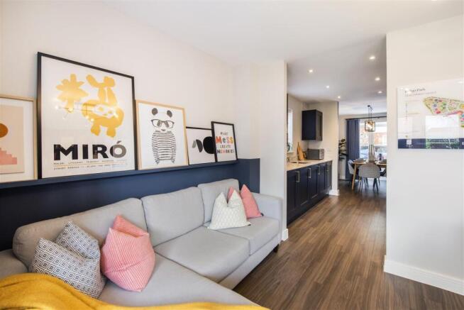 Family to Kitchen to Dining