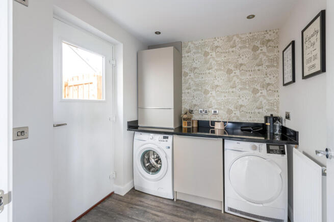 utility room in 4 bed home