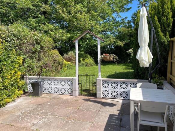 Rear Patio & Garden