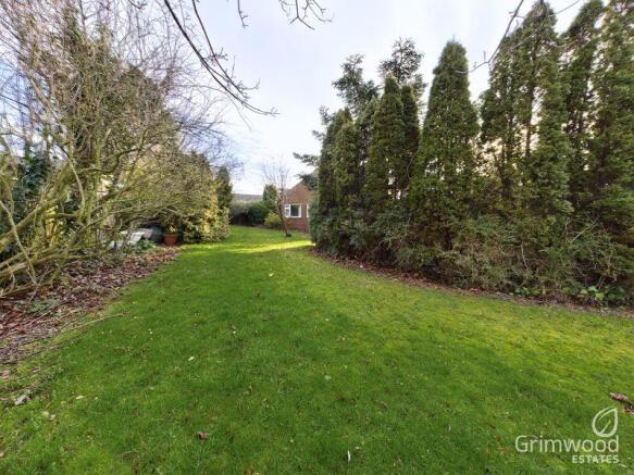 Rear garden