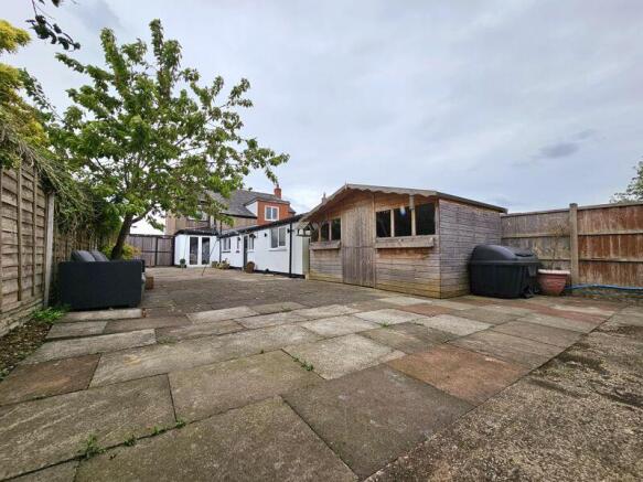 Rear Patio