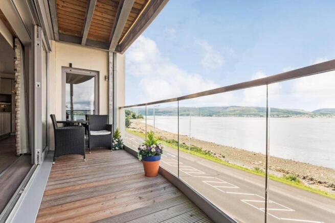 balcony and views
