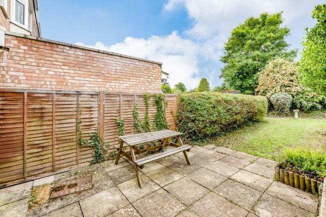 Rear garden