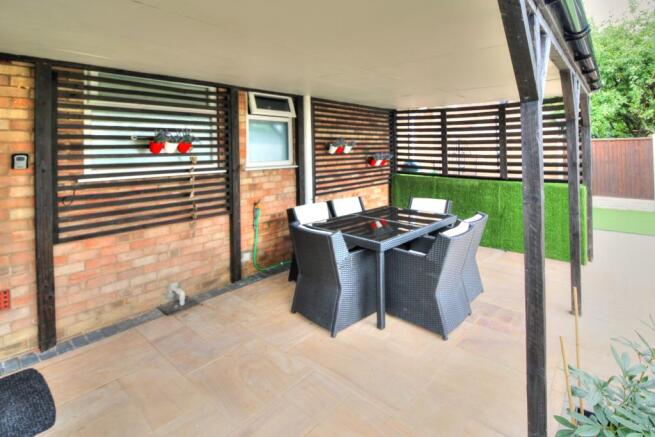 Outside sitting area