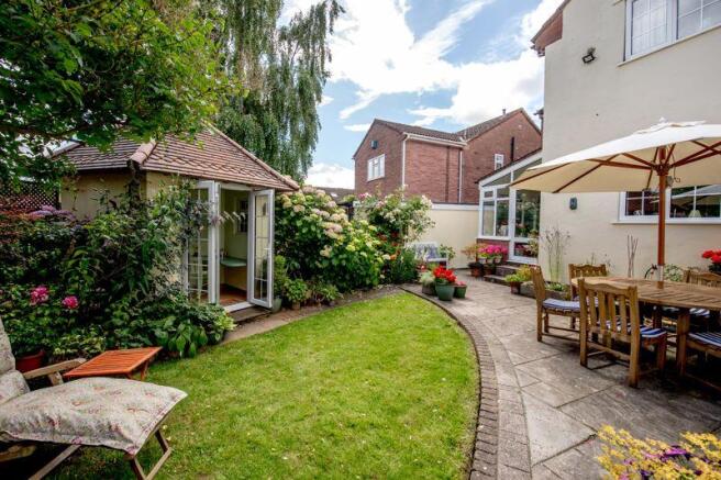 Rear garden