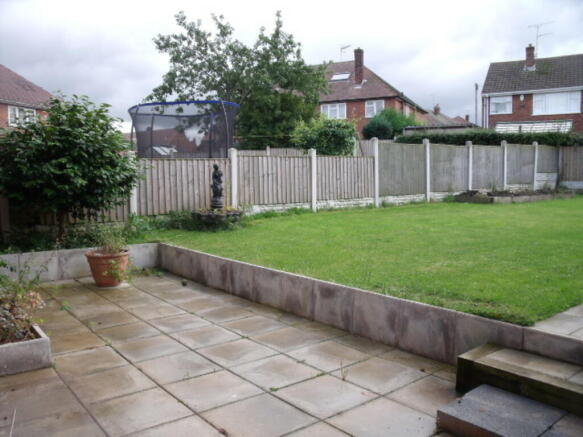 Rear garden