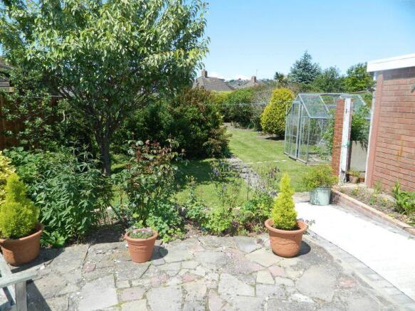 Rear garden
