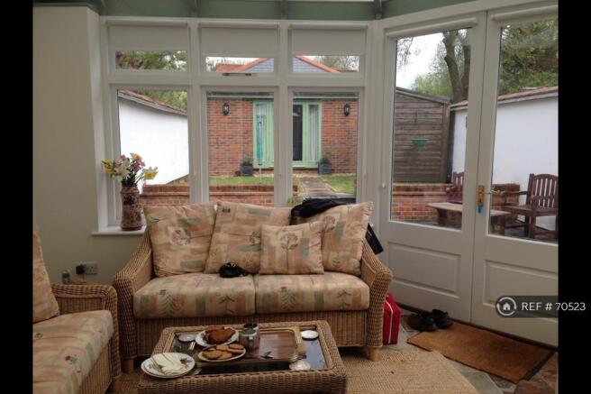 Conservatory - Annexe/Studio In Background