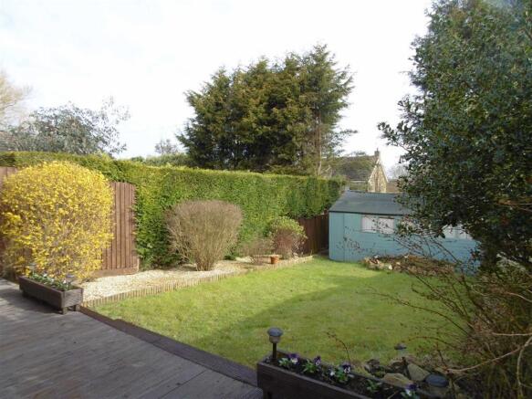 Rear garden
