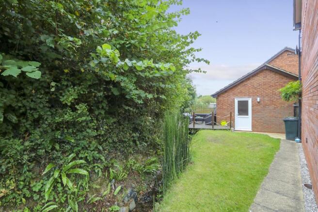Rear garden