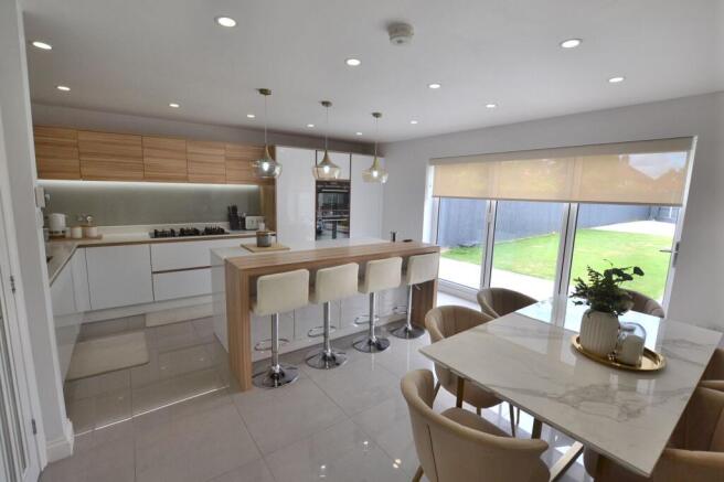Open Plan Family Living Kitchen
