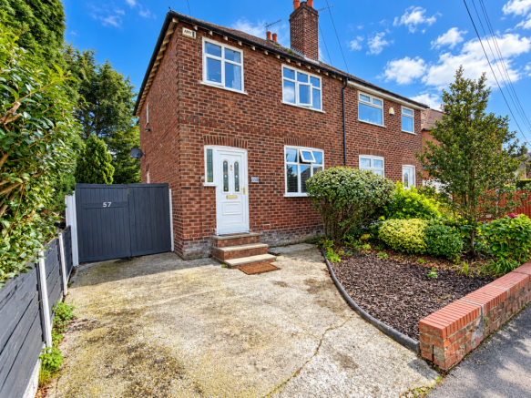 3-bed semi-detached on Garthland Road, Hazel Grove, £275,000