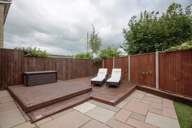 Rear garden